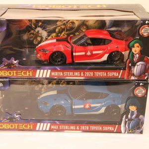 Robotech 2020 Toyota Supra Cars ONLY of Miriya Sterling & Max Sterling Jaba Toys